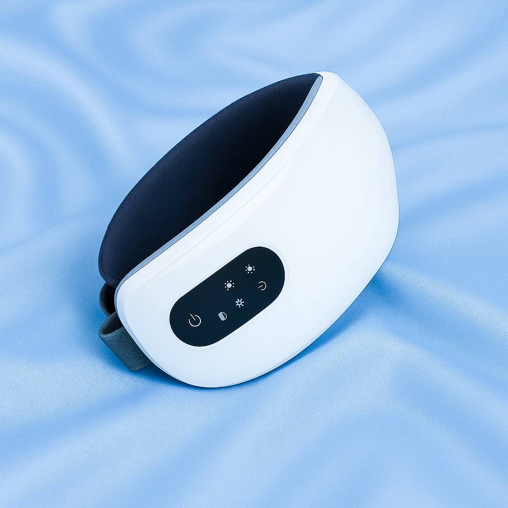 Wärmende & massierende Augenmaske